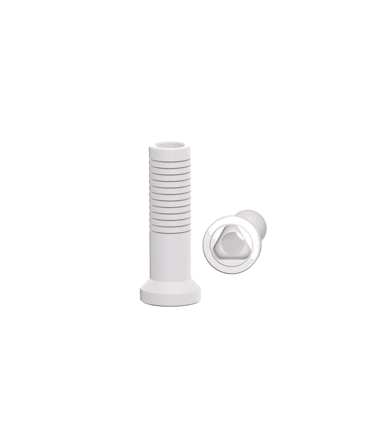 Straight Plastic Abutment Anti Rotation
