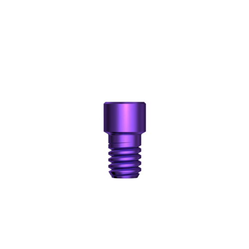 Screw for direct mounting on screw retain